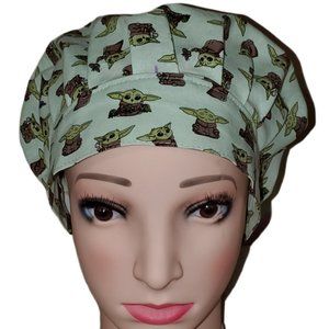 Baby Yoda Bouffant Scrub Cap